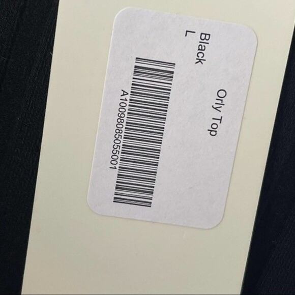 Black Sleeveless Mock Neck Ribbed Top, Capsule, Staple, minimalist, Career L - Picture 8 of 10